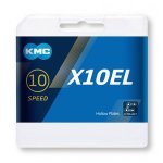 KMC X10el Ti-N 10s łańcuch MTB szosa + spinka